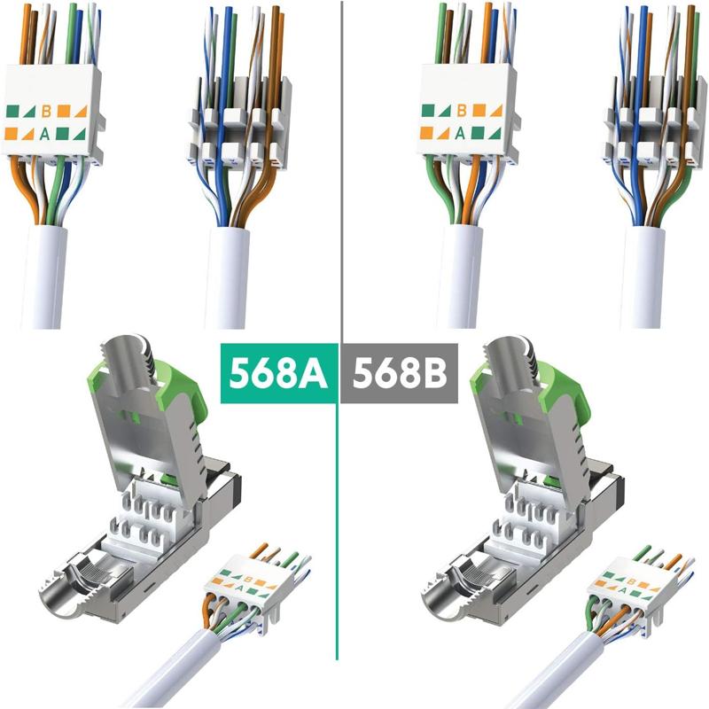 Đầu Bấm Hạt Mạng Cat8A STP Novalink 40Gbps CC-01-90001 Cao Cấp